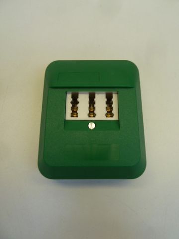 TAE Dose Telefonanschlusseinheit Anschlusseinheit für Telefone 8 Stück grün