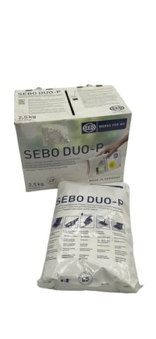 2x Sebo DUO-P Teppichreinigungspulver Beute