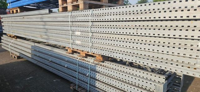 Galler Omega Palettenregal 11600 mm Schwerlastregal Höhe 7500 mm 6 Ebenen