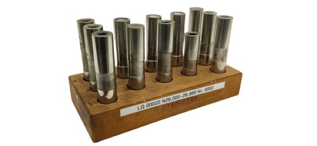 12x LG 00022 26.40-26.86 Prüfstifte Prüfdorn Kontrollstift 