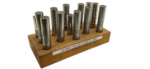 13x LG 00021 23.64-23.95 Prüfstifte Prüfdorn Kontrollstift