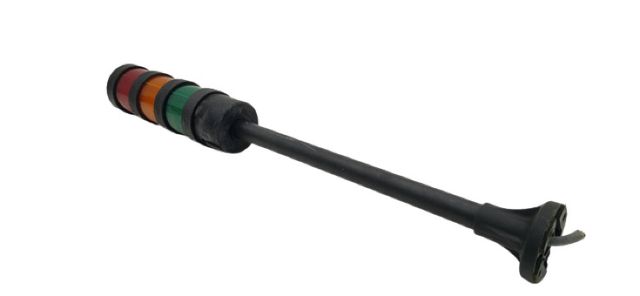 Verbindungselement schwarzer Endkappe LED-Dauerlichtelement