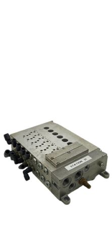 Station 31 Ventilinsel Basis-Modul Wegeventile