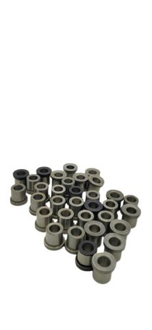 35x Lager Stahl Hülsen Flansch Hohl Bohr Schleif Buchse