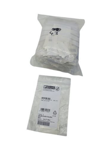 43x Phoenix Contact 14 17 18 4 VS-08RJ45-FOLIEN Schirmfolien