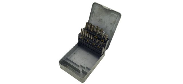 Hahn & Kolb M3–M12 Gewindeschneid und Bohrer mit Bohrbox