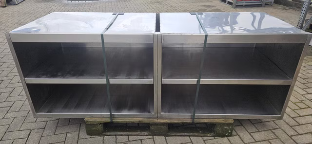 Edelstahl Gastro Regal HxBxT 710 x 1000 x 670 mm