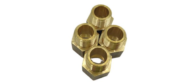 4x 01642827 Gewindestutzen mit NPT Außengewinde