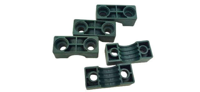 34x staff Gr 4 S Grüne Kunststoff Schlauch Kabelklemmen