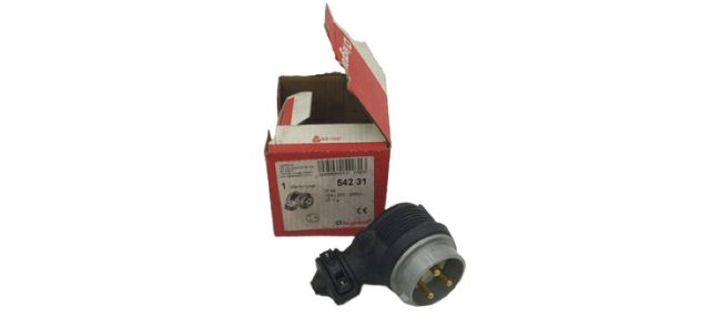 Legrand 542 31 W16 Winkelstecker IP44 10 A 2P+E 54231