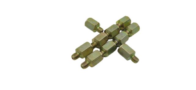 25x Edelstahl Distanzbolzen Sechskant Abstandhalter