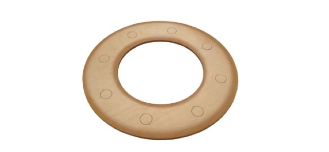 2x Innen Ø160mm Außer Ø295mm Dicke 5mm Rund Dichtung