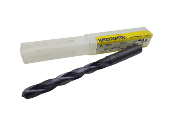 Kennametal Ø9mm B977F12000 1913782 Innenkühlung Spiralbohrer