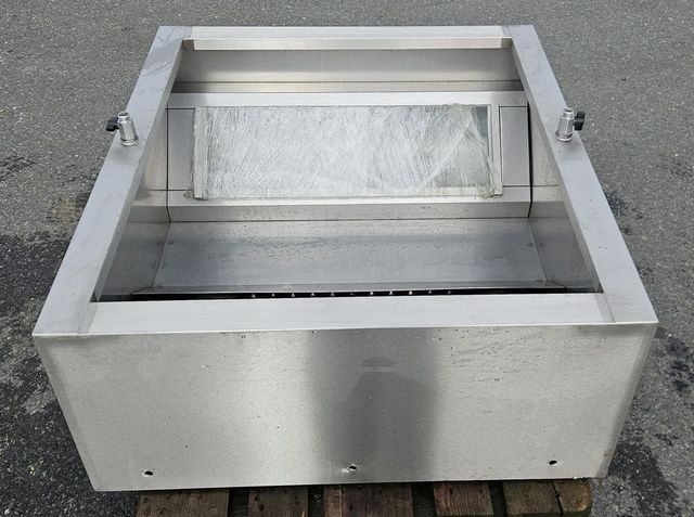 Edelstahl Gastro Dunstabzugshaube Kastenhaube Abzugshaube 1000 x 900 mm