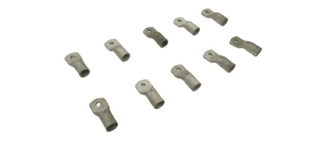 10x 150-10F Aluminium-Rohrkabelschuhe Batteriekabelschuhe