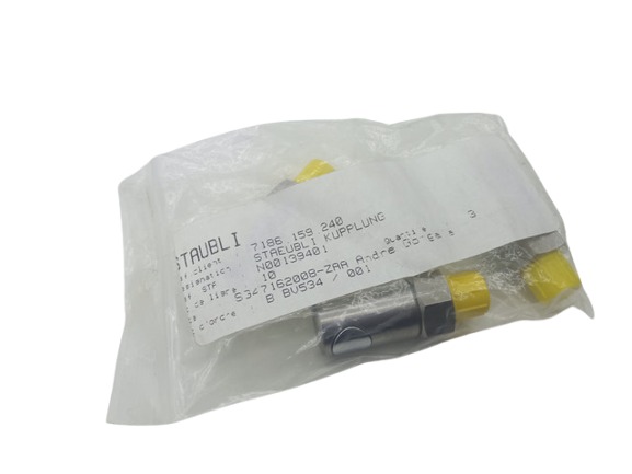 3x Stäubli N00139401 Kupplung Plaque fixe Konstruktion
