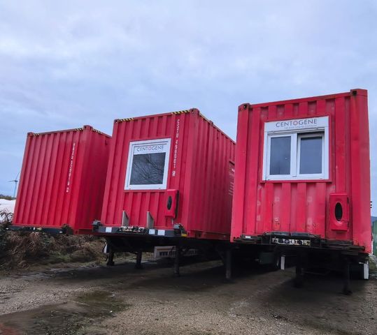 Mobile Medicalcontainer Medizinische Container Laborcontainer Feldklinik 