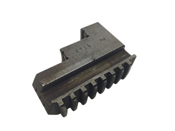 3x 9142 Jaw Set Unstepped Spannbacken Drehbank