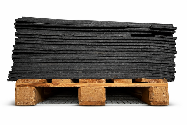 Gummimatte Bautenschutzmatte Schutzmatte 100x100 cm mit Einschnitten 20mm Stärke