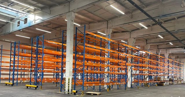 21,6 m Stow Pal Rack Palettenregal 6 m hoch 7 Ebenen Schwerlastregal Regal