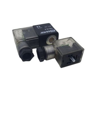 2x Coax 18015.2 Anschlussventil-Steckverbinder 24 VDC 4,8 W