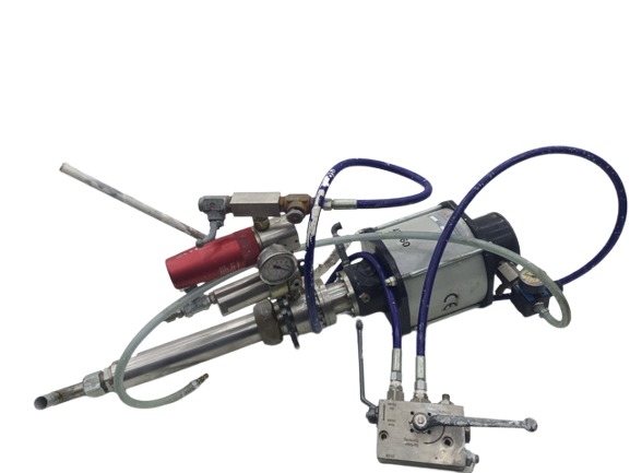 I.B.K 45-160 Druckluftgetriebene Kolbenpumpe 360bar 90C°