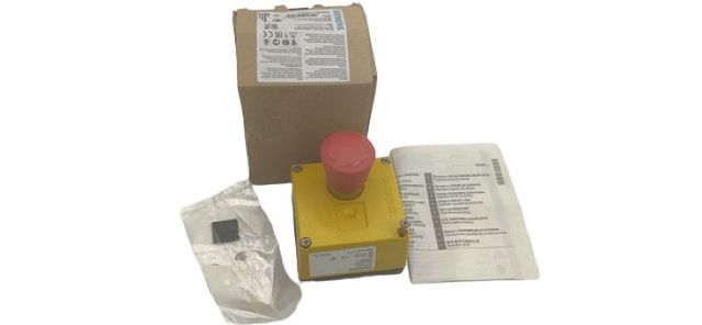 Siemens 3SB3 801-0DG3 Drucktaster mit Gehäuse