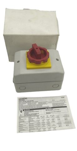 Siemens 3LD2064-0TB53 Lasttrennschalter 3Ld Not-aus-schalter