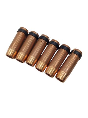 6x Abicor Binzel 145.0085 26/38/401/501 NW16 Gasdüse Konisch