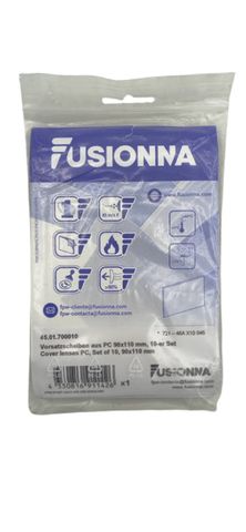 20x Fusionn 45.01.700010 90x110mm Glas 1000-Stunden