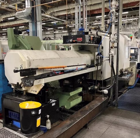 Schütte SF51 kurvengesteuerter Mehrspindeldrehautomat 6-Spindel Drehautomat