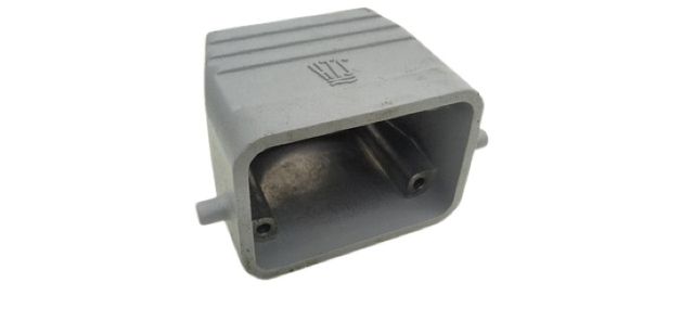 3x HTS Steckverbinder Gehäuse Metall