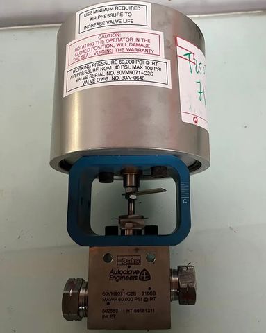 Parker Autoklav Ingenieure 60VM 9071-C2S 30A-0646 Hochdruck-Nadelventil 