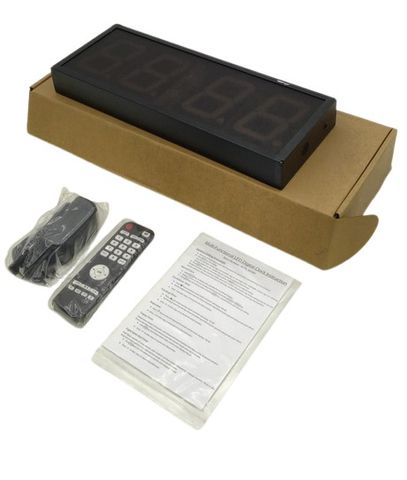 Crossmaxx LMX1282 4-stellige Zeitschaltuhr mit Fernbedienung