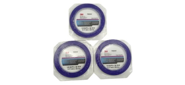 3x 32,9m 3M PN06404 471 Scotch Konturband Blau 3,17 mm