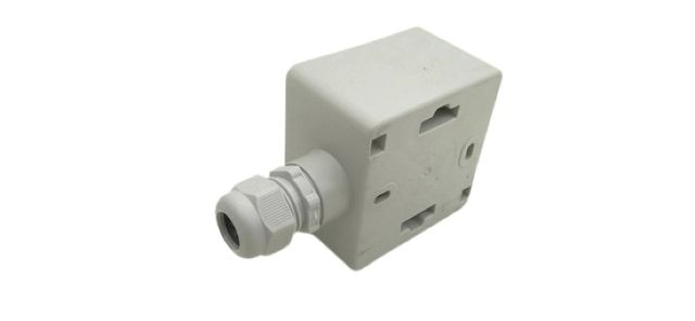 8x Niko 700-84151 Hydro Aufputzeinzelgehäuse Kabeleinführung