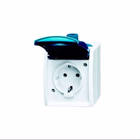 Busch-Jaeger 20 EW-53-503 Kombination Steckdose Wippschalter