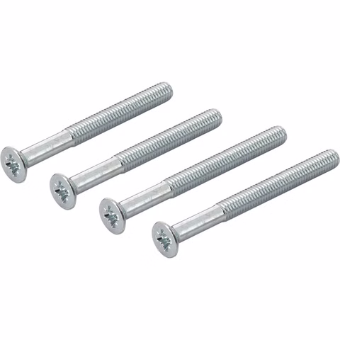 2x Hoppe 11602053 ZBSET-HS-SCHR-MU/GR-M6-FLKO-KR Befestigung