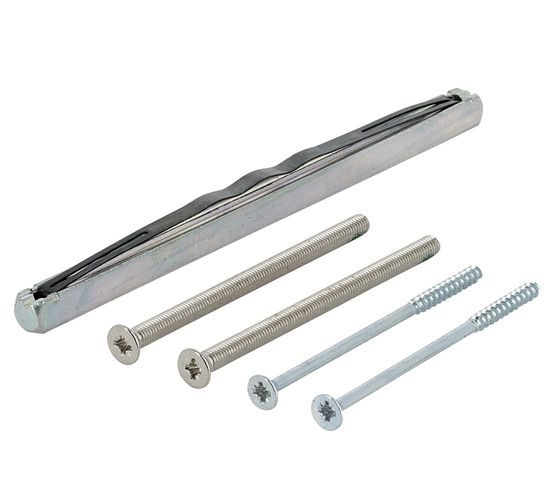 2x Hoppe 11509545 ZBSET-SERTOS-GR/GR Befestigungs