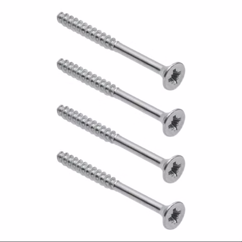 9x Hoppe 8017576 ZBSET-SCHR-KV-FLKO-KR Schraubensatz