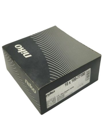 10x Niko 100-77100 Einzel-Oberflächen Montagedose Crème