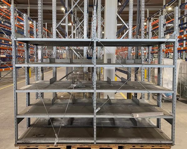 SSI Schäffer R 3000 Fachbodenregal Steckregal Grund und Anbaufeld Tiefe 600 mm