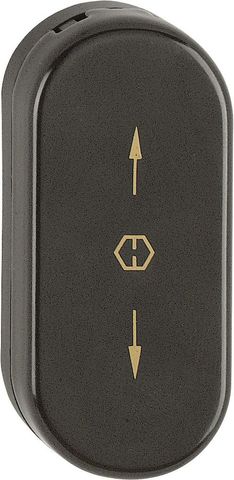 10x Hoppe 1838024 U26SV Verdeckrosette Dunkelbraun N10