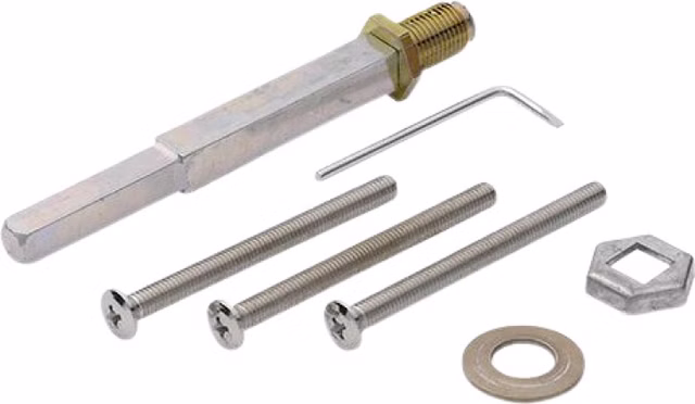 Hoppe 3694790 BS-SCHUTZ-GRT SSt 76-81mm Befestigungs-Set