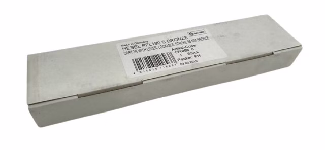 Hautau 171056 58mm Hebel PFL190 S Abschließbar Mittelbronze