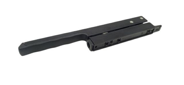 Hautau 171059 HEBEL PFL190 S 58mm Abschließbar Tiefschwarz