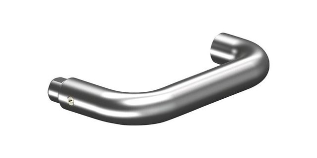 2x Ogro 8100 8mm Türdrückerlochteil Aluminium