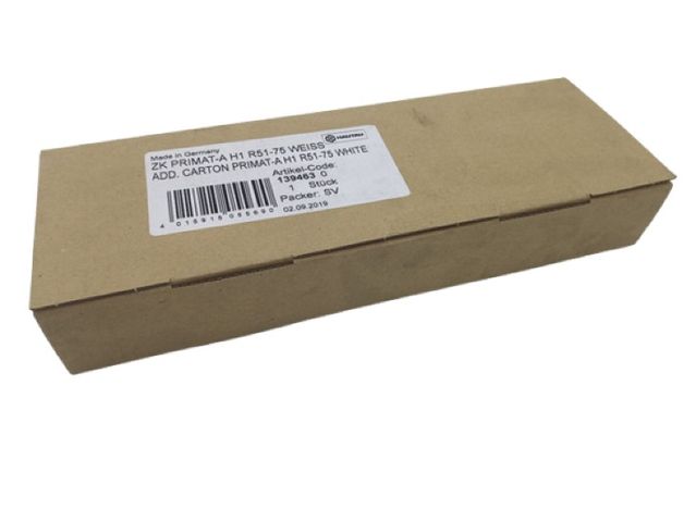 Hautau 139463 H1 R51-75 HPRIMAT-A Zusatzkarton Schere Weiss