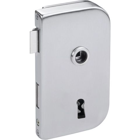 Hermat 6742 Glastür Schloss EN 12209:2003/AC:2005 Edelstahl