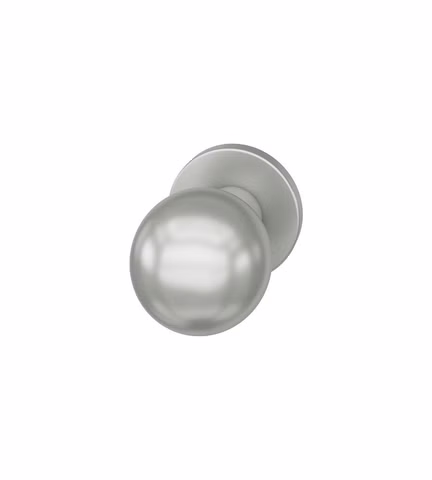 FSB 23 0802 Türknopf Für Einseitige Aluminium Naturfarbig